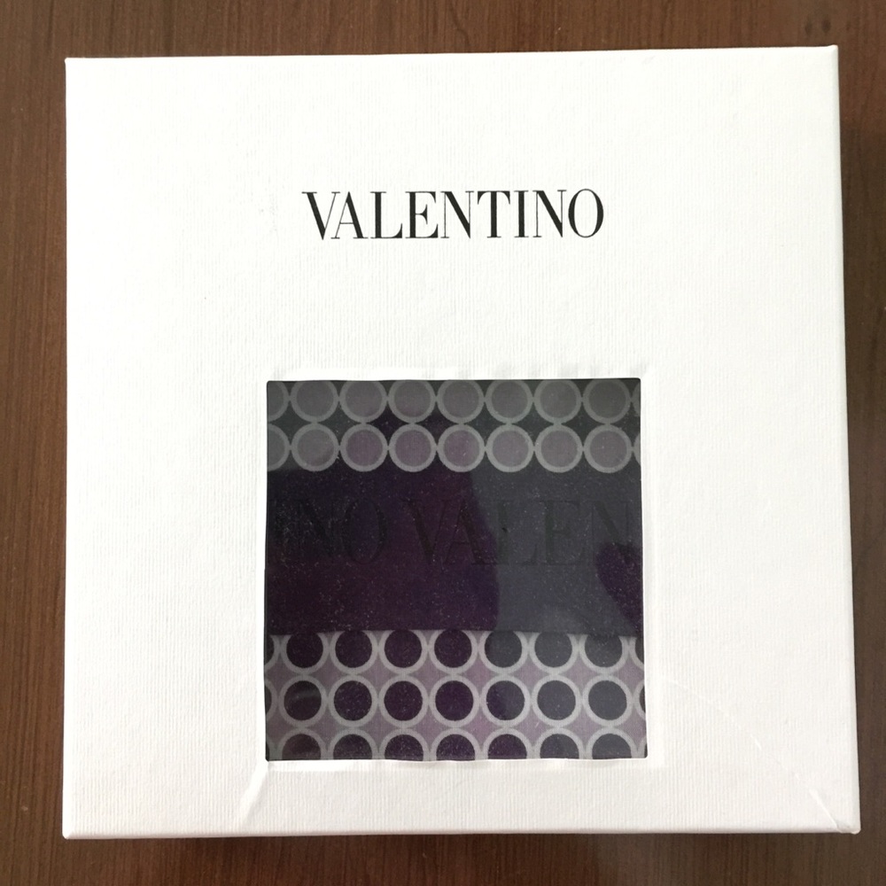 Valentino cotton print scarf